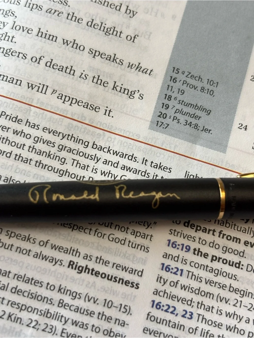 Parker Black and Gold Trim Ballpoint Pen in Presentation Box